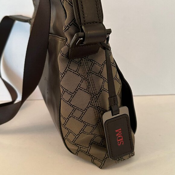 TUMI, Voyager Canvas Leather Cross Body Bag - Picture 10 of 16